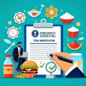 FSSAI Modification