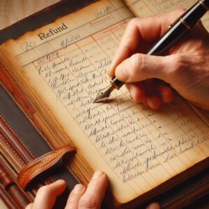 Cash Ledger amount refund