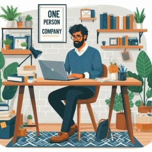 One person company-Andhra Pradesh (Upto 1 Lac Capital)(Excluding Goverment fees)