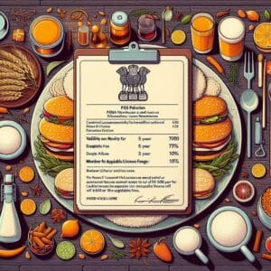 FSSAI Registration(Excluding Govt. Fees).