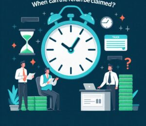 When can the refund be claimed?